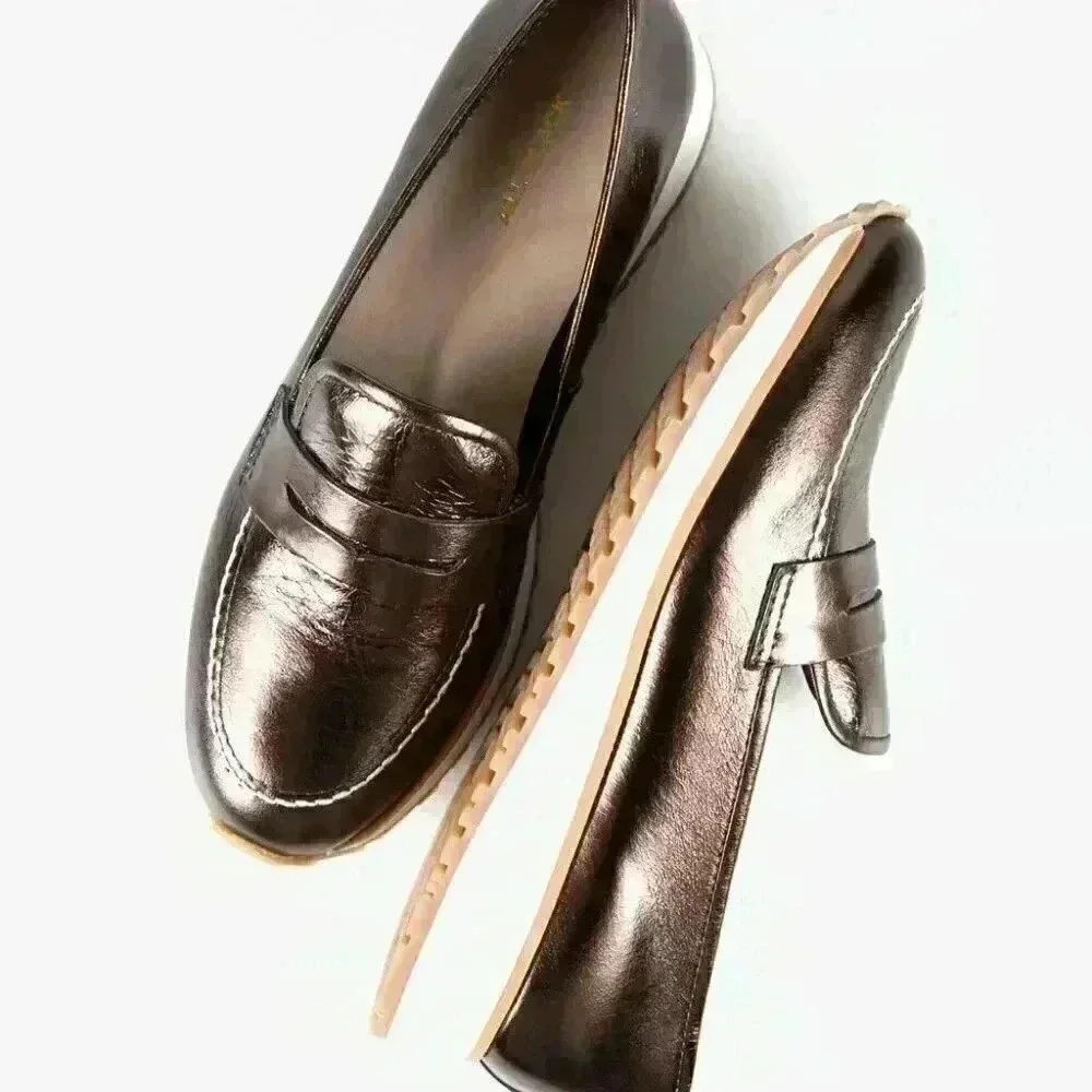 ALL BLACK LOAFER WEDGE